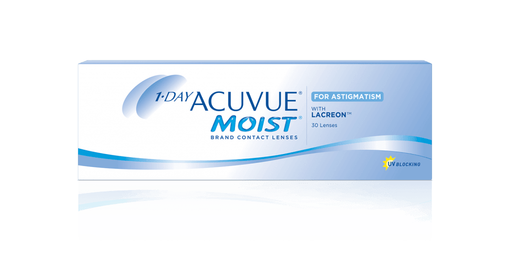 1-DAY ACUVUE® MOIST® for ASTIGMATISM
